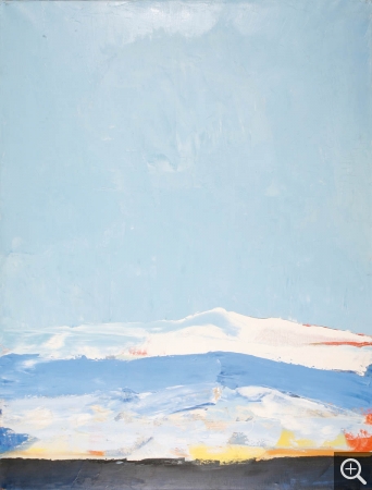 Nicolas de STAËL (1914-1955), Landscape, Antibes, 1955, oil on canvas, 116 x 89 cm. © MuMa Le Havre / Charles Maslard — © ADAGP, Paris, 2013