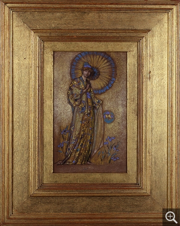 James McNeill WHISTLER (1834-1903), Projet pour une mosaïque. Collection Senn-Foulds. © MuMa Le Havre / Florian Kleinefenn