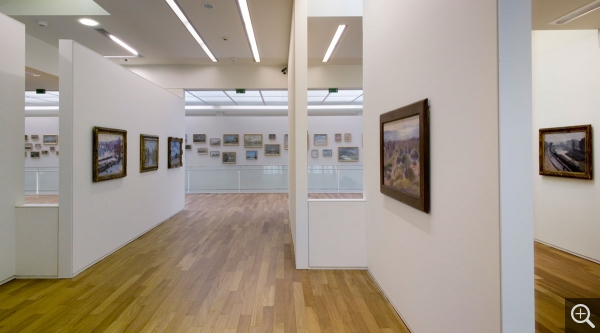 Vue intérieure, espace de la collection Senn (mezzanine). © MuMa Le Havre / Florian Kleinefenn