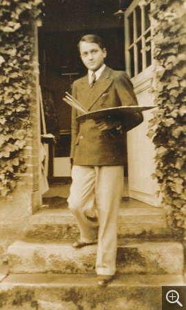Reynold Arnould à La Saulaie, vers 1932. Photographie. Collection Rot-Vatin