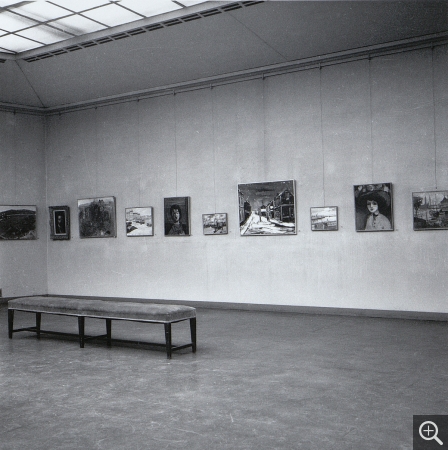 Vue de l’exposition De Corot à nos jours au musée du Havre, Paris, musée national d’art moderne (décembre 1953-janvier 1954)