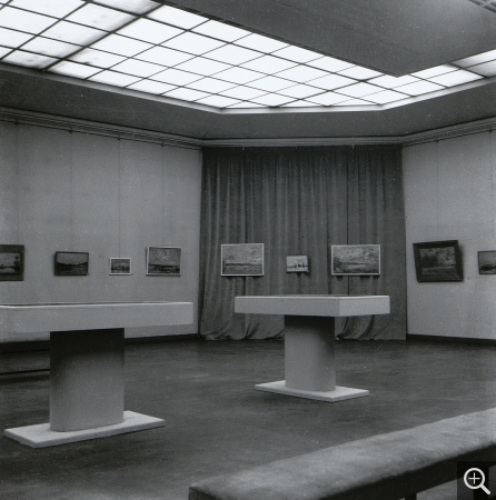 Vue de l’exposition De Corot à nos jours au musée du Havre, Paris, musée national d’art moderne (décembre 1953-janvier 1954)