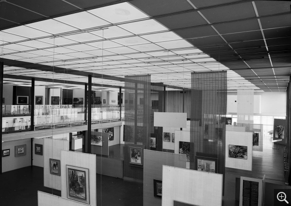 Vue intérieure du musée, juin 1965. Photothèque de la DICOM © MEDDE / MLETR