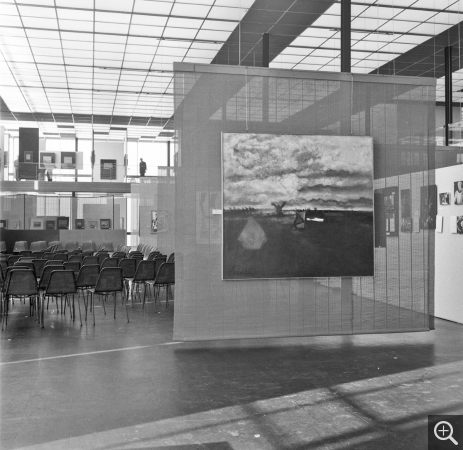 Vue intérieure du nouveau musée-maison de la Culture du Havre. Archives, MuMa musée d'art moderne André Malraux, Le Havre