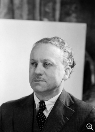 André Vigneau, Portrait  de Raoul Dufy, 1932 . © André Vigneau / BHVP / Roger-Viollet