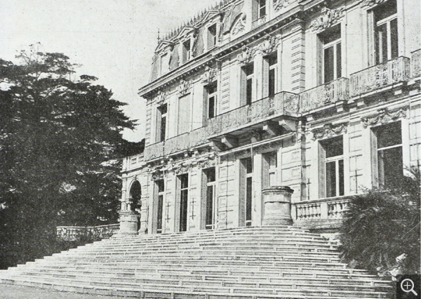 La Villa Il Paradiso en 1941. Photographie. extraite de L’Illustration, 10 mai 1941