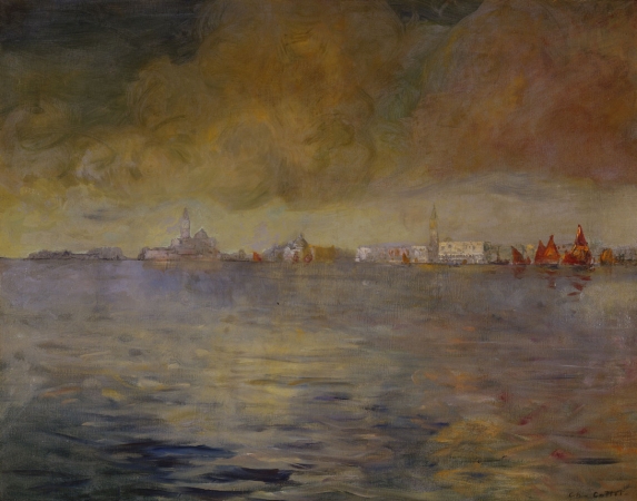 Charles COTTET (1863-1925), Venice, ca.1895-1896, oil on canvas, 73.2 x 92.5 cm. © MuMa Le Havre / Florian Kleinefenn