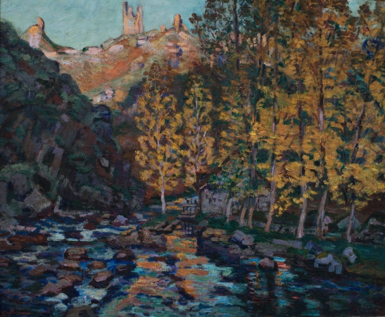 Armand GUILLAUMIN (1841-1927), La Creuse à Crozant, ca. 1893, huile sur toile, 60 x 73,5 cm. © MuMa Le Havre / David Fogel