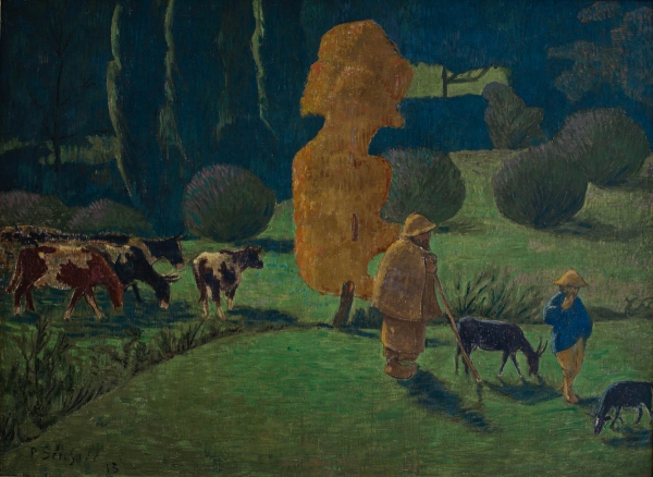 Paul SÉRUSIER (1864-1927), The Shepherd Corydon , 1913, oil on canvas, 73 x 99 cm. © MuMa Le Havre / David Fogel