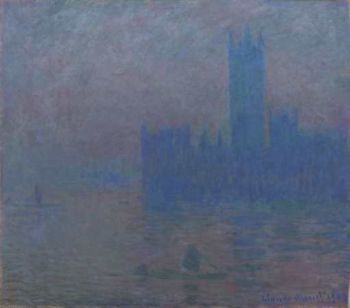 Claude MONET (1840-1926), London Parliament, 1903, oil on canvas, 81 x 92 cm. © MuMa Le Havre / David Fogel