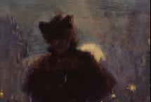 Une mystérieuse femme en noir