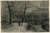 Gaston Prunier, Le Square Saint-Roch, Eau-forte tirée de l’album À travers Le Havre, effets de soir et de nuit, , Le Havre,1892 bibliothèque municipale. © Le Havre