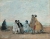 Eugène BOUDIN (1824-1898), Scène de plage à Trouville, ca. 1862-1863, , 22.5 x 29.1 cm. . © Honfleur, musée Eugène Boudin / Henri Brauner