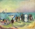 Raoul DUFY (1877-1953), La Plage de Sainte-Adresse, 1906, oil on canvas, 54 × 64.8 cm. . © National Gallery of Art / G. Williams © ADAGP, Paris 2019