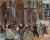 Raoul DUFY (1877-1953), Sortie de l’église et marché à Honfleur [Sortie de l’église et marché à Montivilliers], 1902, huile sur toile, 44,5 × 55,5 cm. Coll. part. Courtesy Dr. Michael Nöth, Kunsthandel & Galerie, Ansbach, Potsdam. © Courtesy Dr. Nöth Kunsthandel + Galerie/Christian Mitko Fotografie © ADAGP, Paris 2019