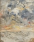 Eugène BOUDIN (1824-1898), Ciel au couchant, ca. 1888-1895, oil on wood, 27 x 22 cm. © MuMa Le Havre / Florian Kleinefenn