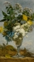 Eugène BOUDIN (1824-1898), Fleurs dans un verre, 1862-1869, huile sur bois, 41 x 24 cm. © MuMa Le Havre / Florian Kleinefenn
