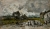 Eugène BOUDIN (1824-1898), Route de village en Bretagne, ca. 1870, huile sur bois, 25,8 x 44,7 cm. © MuMa Le Havre / Florian Kleinefenn