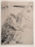 Paul César HELLEU (1859-1927), Eugène Boudin travaillant à Trouville sur la jetée, drypoint, 26 x 19.5 cm. © MuMa Le Havre / Charles Maslard