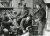 L’atelier de Montparnasse, rue Campagne-Première, Paris, 1900. Maurice Lesieutre (à gauche) ; Raoul Dufy (au centre, au second plan) ; Émile Othon-Friesz (debout à droite)., photographie. Archives, MuMa musée d'art moderne André Malraux, Le Havre