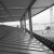 Interstitial space between the louvre and the reinforced glass roof, 1960. © Centre Pompidou, bibliothèque Kandinsky, fonds Cardot-Joly / Pierre Joly - Véra Cardot