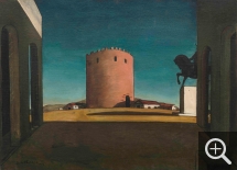 Giorgio De Chirico, La Tour Rouge, 1913. Peggy Guggenheim
