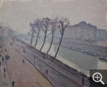 Albert MARQUET (1875-1947), Quai de la Seine à Paris, vers 1905 - 1906, oil on canvas, 60.5 x 73.5 cm. . © MuMa Le Havre/ David Fogel