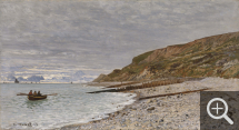 Claude MONET (1840-1926), , La Pointe de la Hève, Sainte Adresse, 1864, huile sur toile, 41 x 73 cm. London - The National Gallery. © The National Gallery - London. All rights reserved