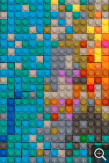 Ai Weiwei, Water Lilies # 1 (détail) , 2022, lego, 266 x 1 520 cm. San Gimignano - Galleria Continua - Courtesy AI WEIWEI STUDIO and GALLERIA CONTINUA. © Ela Bialkowska - OKNO Studio