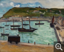 Albert MARQUET (1875-1947), Le Port de Fécamp, 1906, oil on canvas, 65 x 81. Private collection. © Courtoisie Galerie de la Présidence - Paris