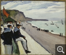 Albert MARQUET (1875-1947), La Plage de Fécamp, 1906, oil on canvas, 50 x 61. . ©RMN-Grand Palais/ Philipp Bernard