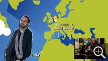 Brav nous raconte sa résidence en Belgique et à Luxembourg