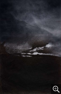 Jocelyne ALLOUCHERIE (1947), Land of Sand, 7 inkjet prints on canvas. © Jocelyne Alloucherie