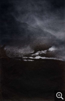 Jocelyne ALLOUCHERIE (1947), Terre de sable, série de 7 impressions jet d’encre sur canevas. © Jocelyne Alloucherie