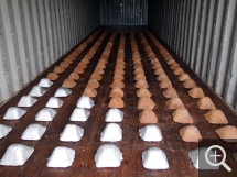 Vernissage du pavillon de Dominique Blais, Conversion, mesure et équivalence. © MuMa Le Havre