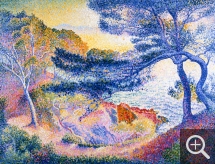 Henri Edmond CROSS (1856-1910), Le Cap Layet, 1904, oil on canvas, 89 x 116 cm. © Grenoble, musée