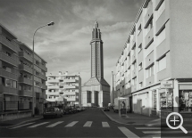 John DAVIES (1949), Eglise Saint-Joseph, Le Havre, 2001, photographie. Collection de l’artiste. © John Davies