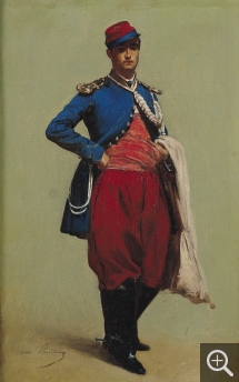 Charles LHULLIER dit aussi LHUILLIER (1824-1898), 1861, huile sur toile, 37 x 24 cm. Paris, musée Marmottan Monet, legs Michel Monet, 1966. © Musée Marmottan Monet, Paris Charles LHULLIER dit aussi LHUILLIER (1824-1898), 1861, huile sur toile, 37 x 24 cm. Paris, musée Marmottan Monet, legs Michel Monet, 1966. © Musée Marmottan Monet, Paris