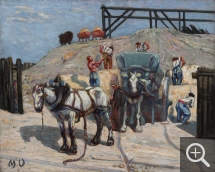 Maurice VIEILLARD (1867-1947), La Carrière, vers 1899, huile sur toile, 81 x 100 cm. Collection particulière. © Éditions de Laval-d’Aurelle