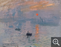 Claude MONET (1840-1926), Impression, soleil levant, 1872, huile sur toile, 50 × 65 cm. Paris,  Musée Marmottan Monet, don Victorine et Eugène Donop de Mouchy, 1940. © Bridgeman Images