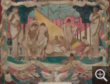 Gustave Louis JAULMES (1873-1959), Août, 1925, huile sur toile, 55 x 105 cm. MuMa Le Havre. © 2005 MuMa Le Havre / Florian Kleinefenn Gustave Louis JAULMES (1873-1959), Août, 1925, huile sur toile, 55 x 105 cm. MuMa Le Havre. © 2005 MuMa Le Havre / Florian Kleinefenn