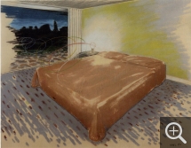 William LEAVITT (1941), Untitled, 1982, pastel, 105 x 122 cm. Collection privée. © Droits réservés