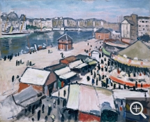 Albert MARQUET (1875-1947), La Fête foraine au Havre, huile sur toile. © Bordeaux, musée des beaux-arts