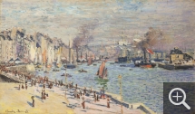 Claude MONET (1840-1926), Le Vieux Port du Havre, 1874, huile sur toile, 60,3 x 101,9 cm. © Philadelphia Museum of Art, bequest of Mrs. Frank Graham Thomson