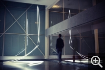 François MORELLET (1926), Lamentable, 8 neon rod arcs of a circle, 8 metres in diameter. © MuMa Le Havre / Laurent Lachèvre — © ADAGP, Paris, 2013