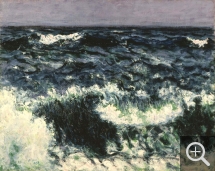 Roderic O’CONOR (1860-1940), La Vague, 1898, huile sur toile, 72,4 x 91,5 cm. © York, City Art Gallery