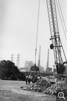 Bernard PLOSSU (1945), Sans titre, octobre 2013, photographie argentique. Le Havre. © Bernard Plossu