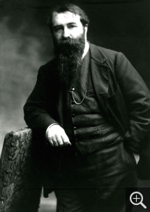 Anonyme, Portrait de Jean-Francis Auburtin, ca. 1909, photographie. Archives Michel et Francine Quentin. © Droits réservés