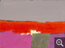 Nicolas de STAËL (1914-1955), The Seashore, 1952, oil on canvas, 54 x 73 cm. Milwaukee Art Museum (MAM). © P. Richard Eells — © New York, Artists Rights Society (ARS) — © ADAGP, Paris, 2014