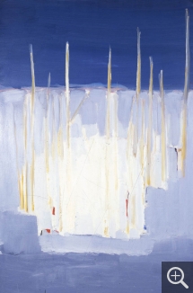 Nicolas de STAËL (1914-1955), Les Mâts, 1955, huile sur toile, 195 x 130 cm. Collection privée. © J. Hyde — © ADAGP, Paris, 2014